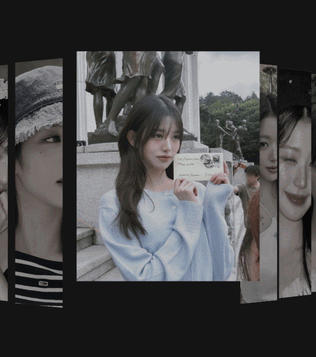 Giao diện bộ sưu tập ảnh Jang Wonyoung