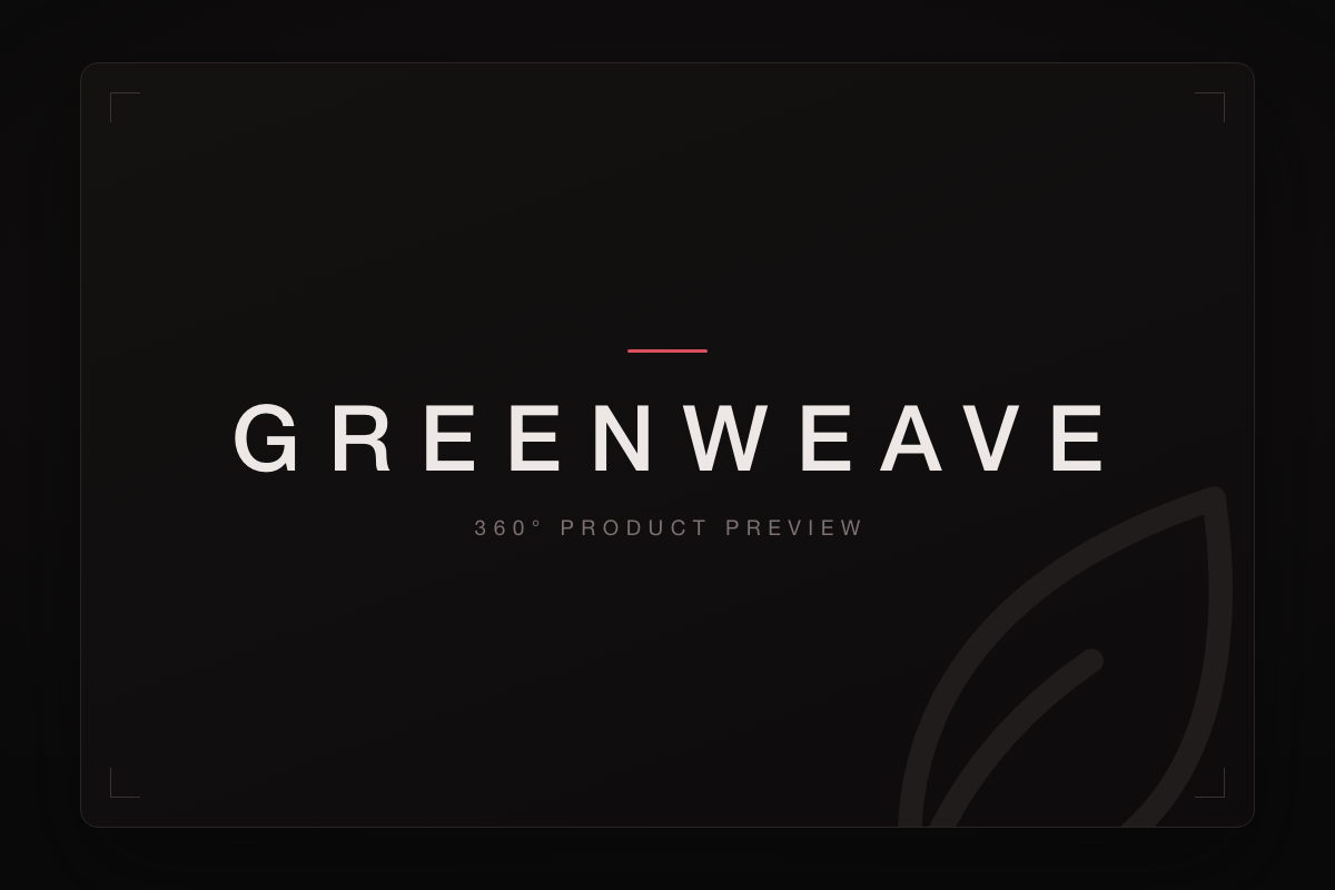 Ảnh mẫu áo khoác dệt GREENWEAVE trên nền trung tính, nhìn từ phía trước.